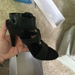 Black Nine West Heels - Size 8